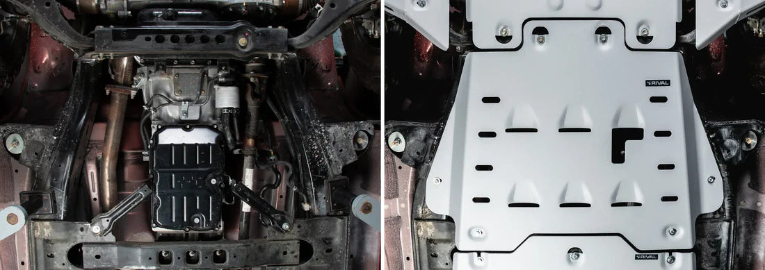 Aluminium Transmission Bash Plate - Isuzu D-Max 2021-On / Mazda Bt-50 2021-On