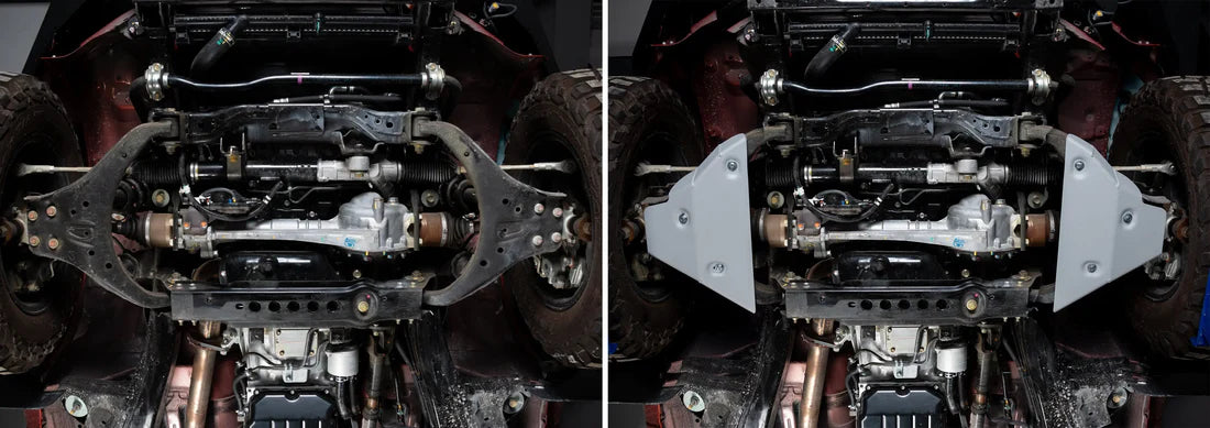 Aluminium Lower Control Arms Bash Plate - Isuzu D-Max 2021-On / Mazda Bt-50 2021-On