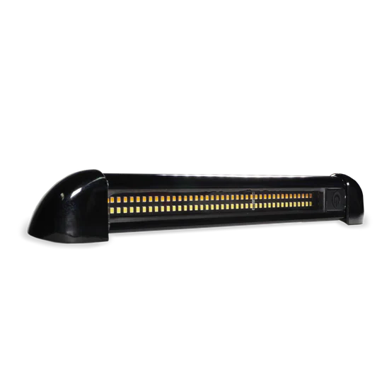 Light Shervey External Strip 360mm Dimmable 10-30vdc Black Clear Lens (Trade Packaging)
