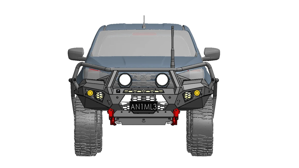 Brush Rails and rock sliders to suit Isuzu MU-X 2021 to current