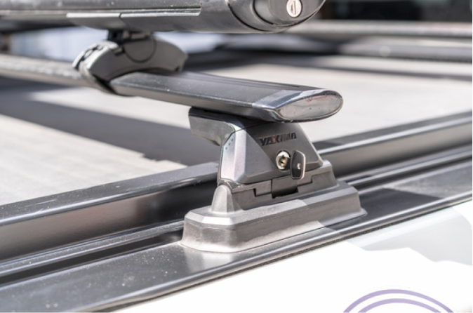 SkyLine Legs Pack of 2 Roof Rack Legs for Vehicles with Fixed Point Roofs