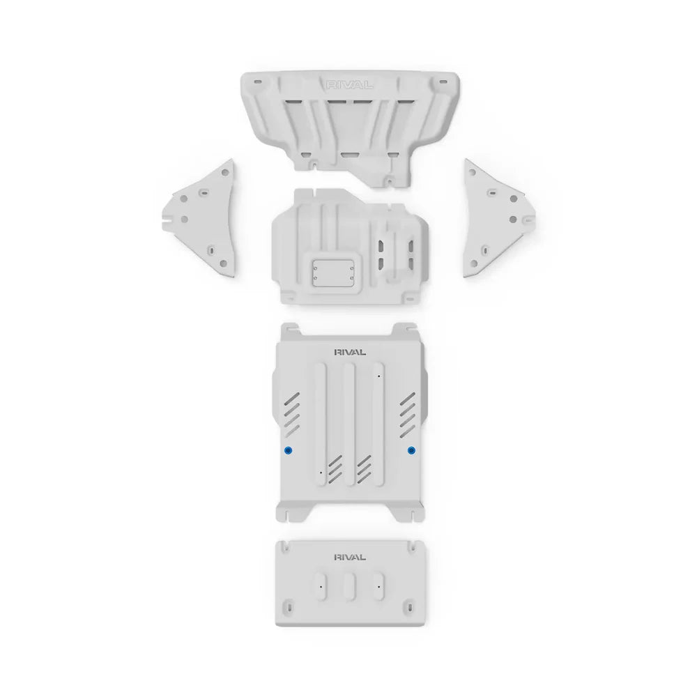 Set of 5 Aluminium Bash Plates Ford Ranger Next Gen 2022-/ Ford Everest Next Gen / Amarok (2023-Present)