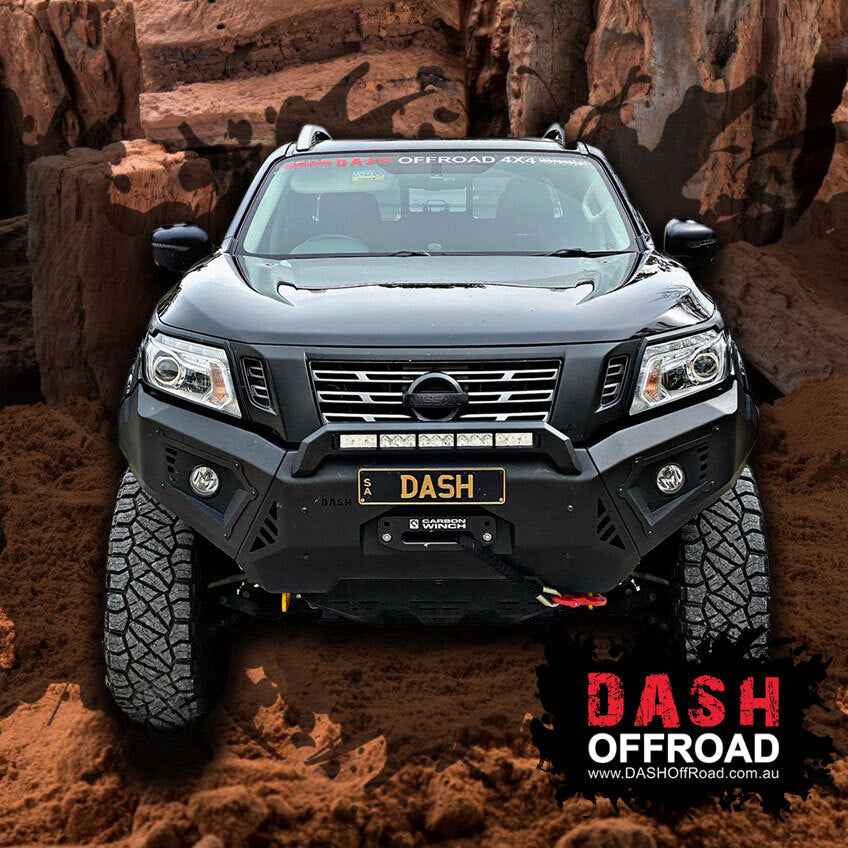 Navara NP300 S1-4 Stealth Front Bar - Satin black