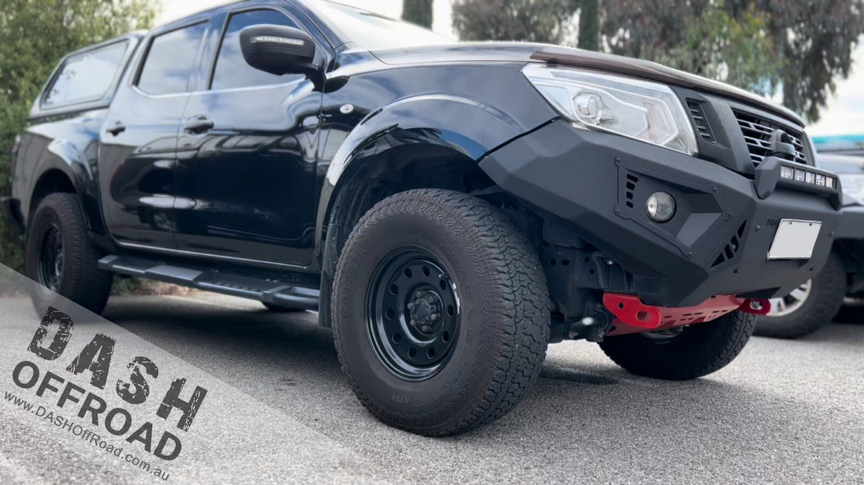 Navara NP300 S1-4 Stealth Front Bar - Satin black