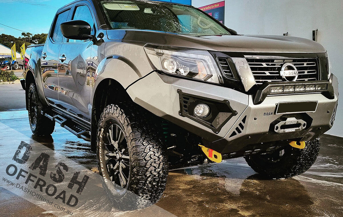 Navara NP300 S1-4 Stealth Front Bar - Satin black