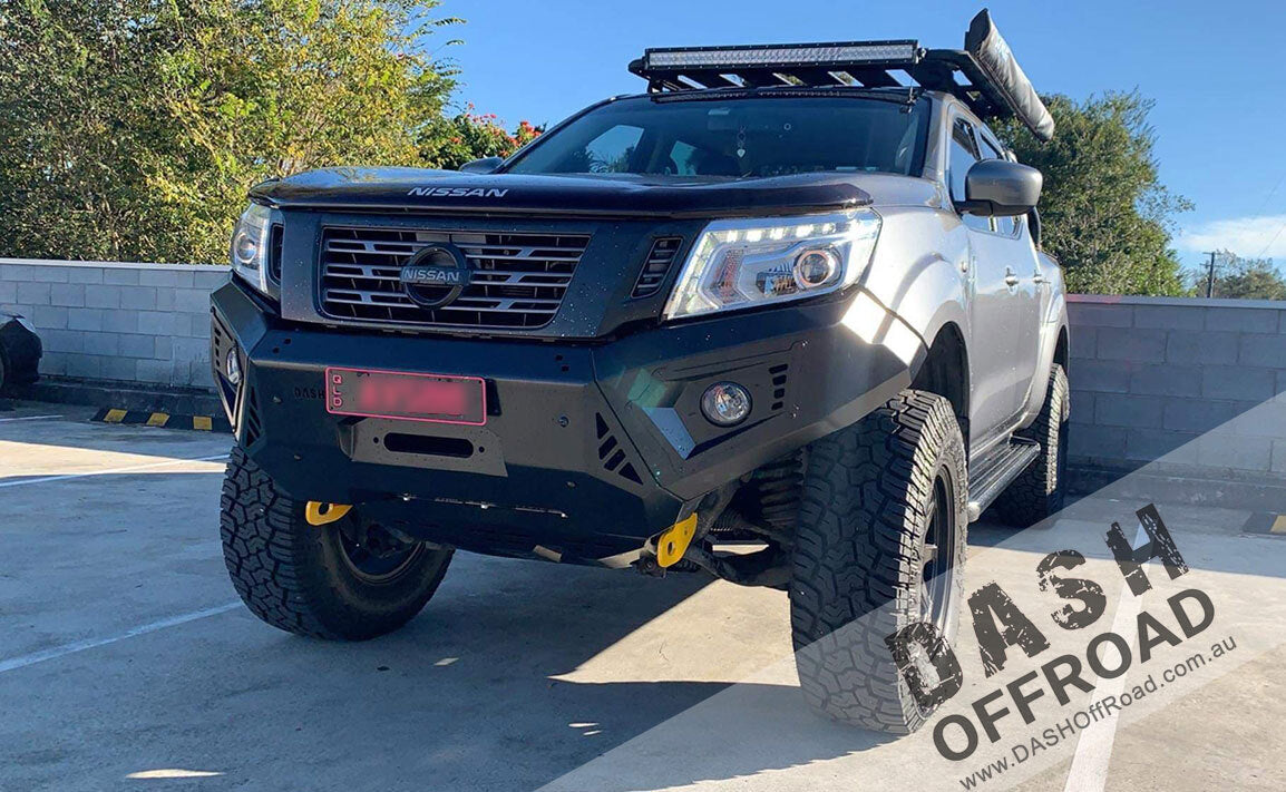 Navara NP300 S1-4 Stealth Front Bar - Satin black