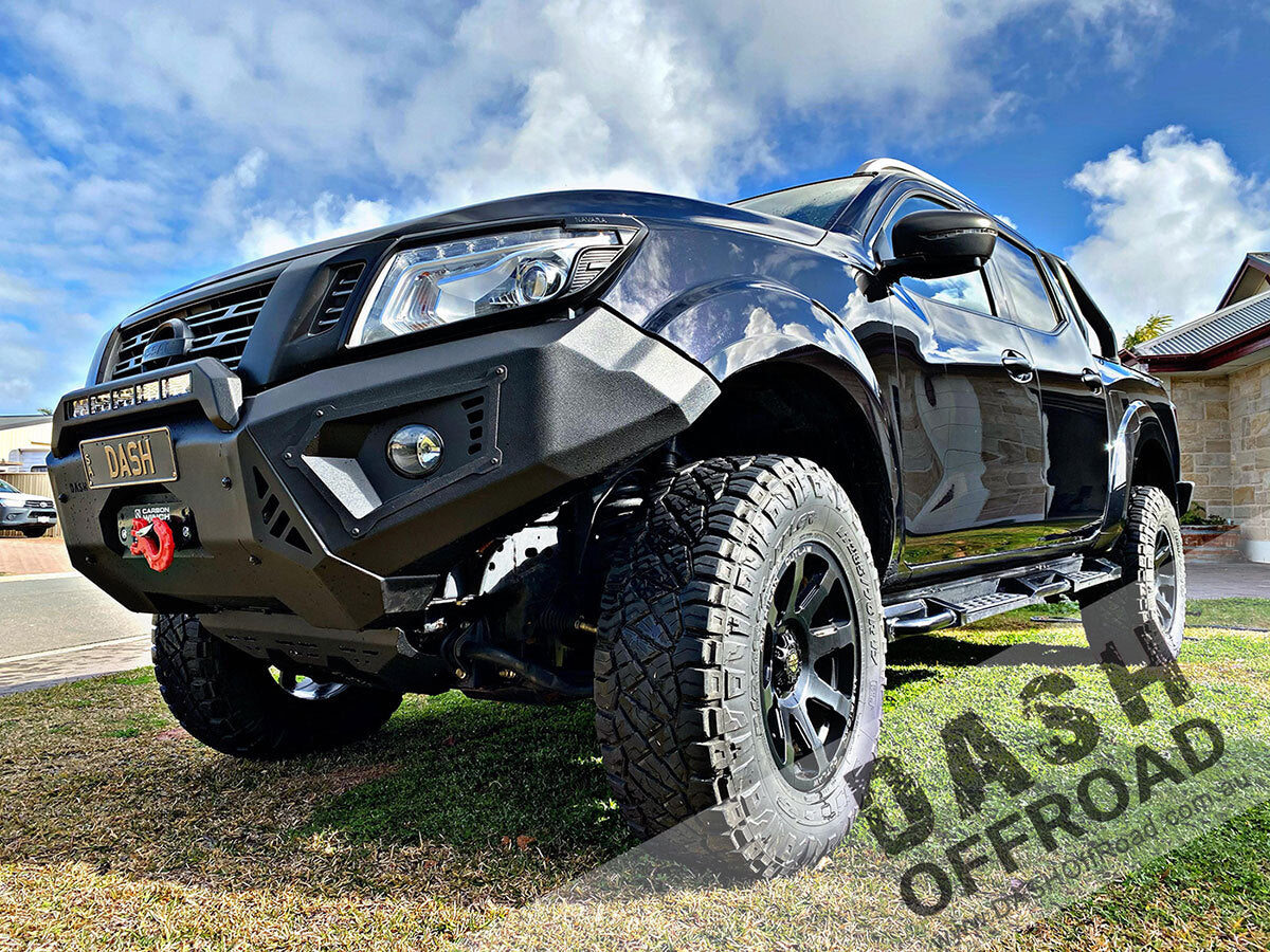 Navara NP300 S1-4 Stealth Front Bar - Satin black