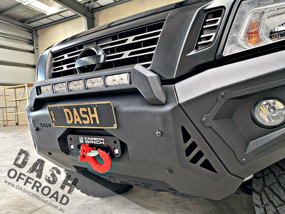 Navara NP300 S1-4 Stealth Front Bar - Satin black