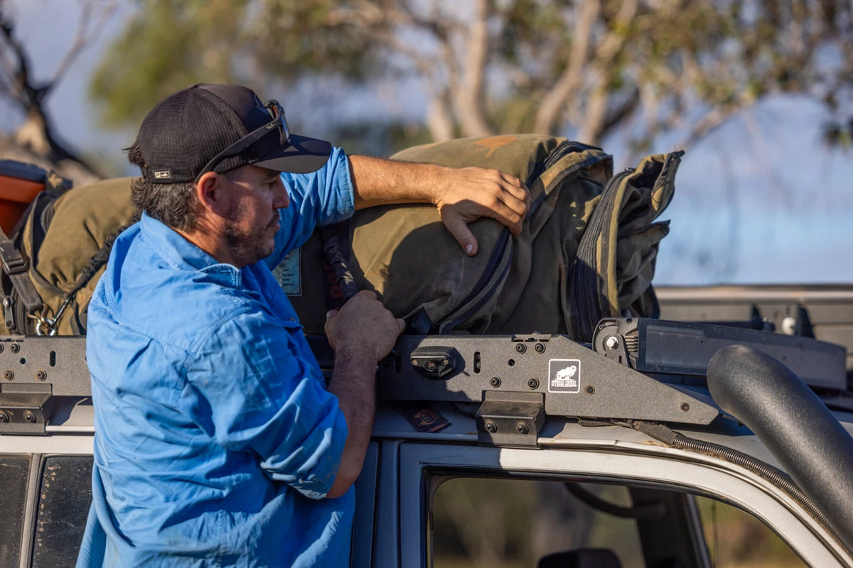 Scout Roof Rack to suit Toyota Landcruiser 80 Series, Slim line
