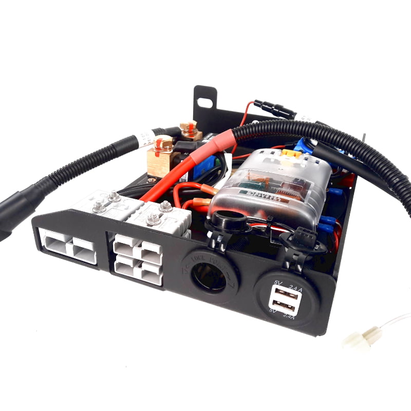 Ford PXIII Ranger Lithium Battery Kit – 110Ah Cangoee Power Node with Smart Shunt & Solar