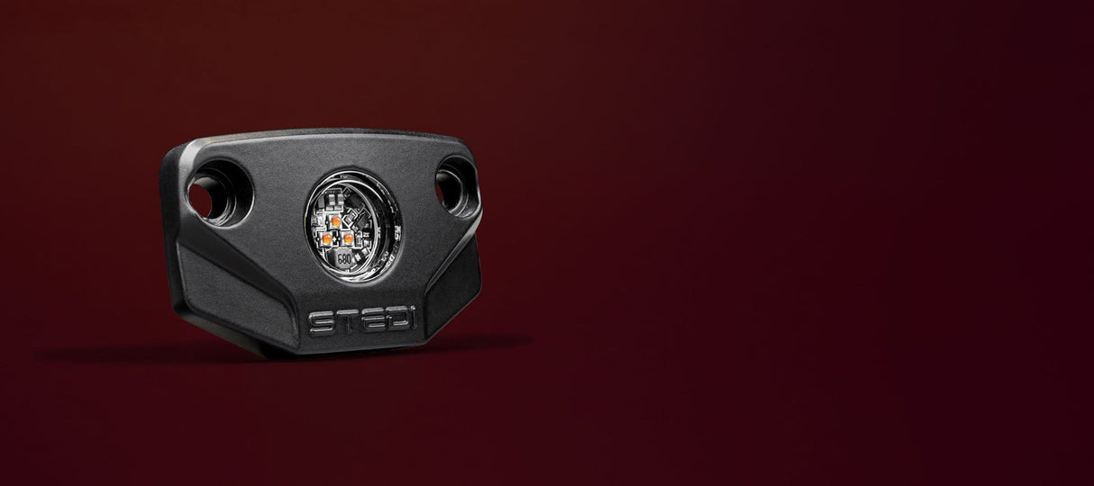 Surface LED Rock Light | Amber (1500k)