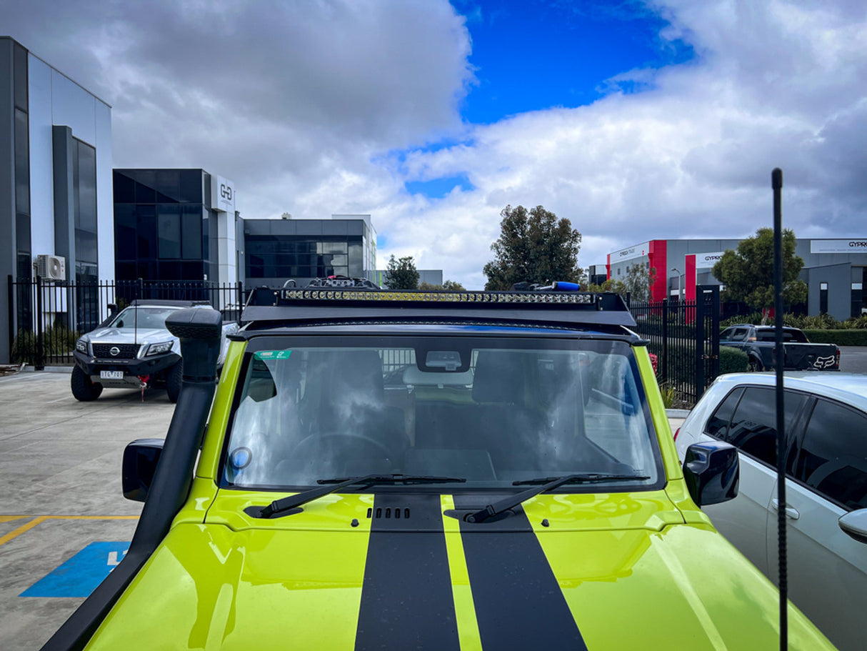 Light bar Wind deflector to suit Suzuki Jimny JB74 2018