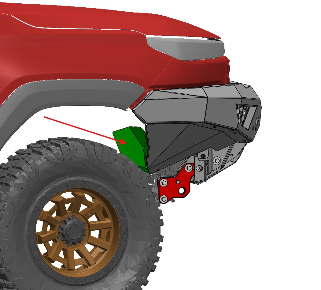 N90 Hilux Supplementary kit to suit Rugged X
