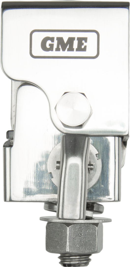 MB042 Fold-Down Antenna Mounting Bracket - Stainless Steel