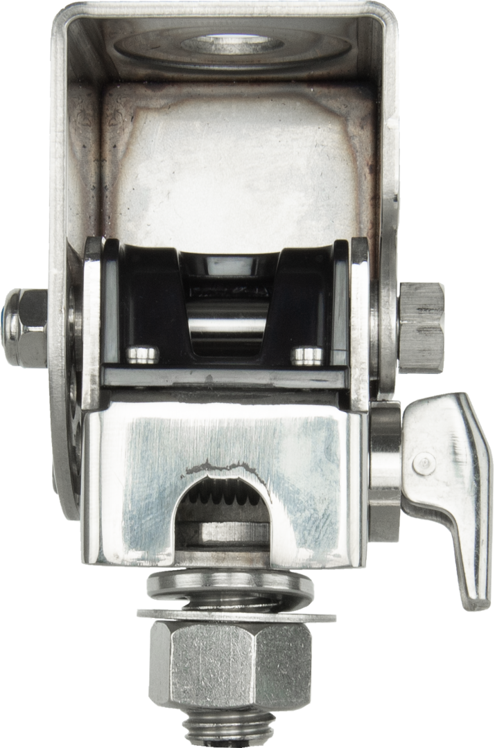 MB042 Fold-Down Antenna Mounting Bracket - Stainless Steel