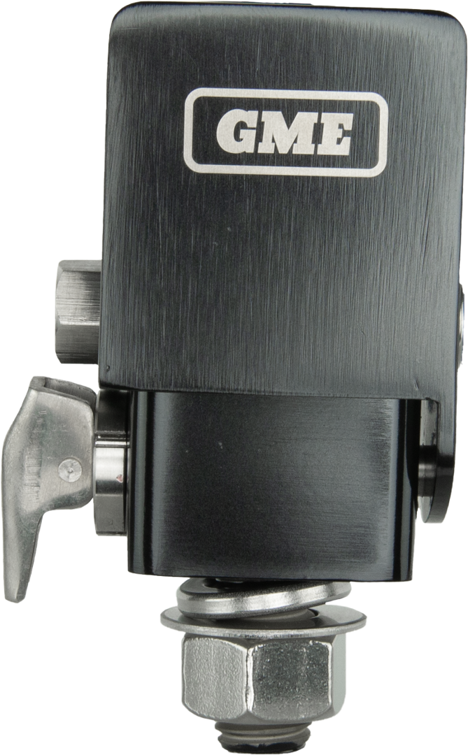 MB042B Fold-Down Antenna Mounting Bracket - Black