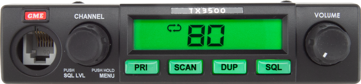 TX3500S 5 Watt Compact UHF CB Radio with ScanSuite™