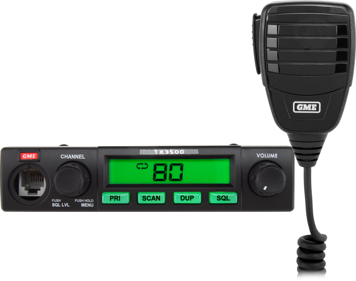 TX3500S 5 Watt Compact UHF CB Radio with ScanSuite™