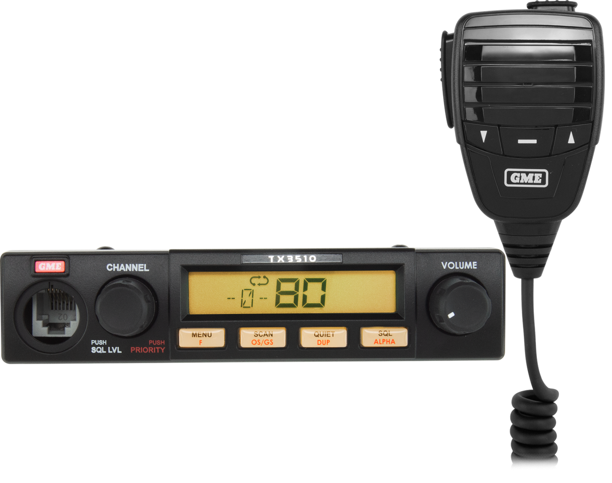 TX3510S 5 Watt Compact UHF CB Radio with ScanSuite™