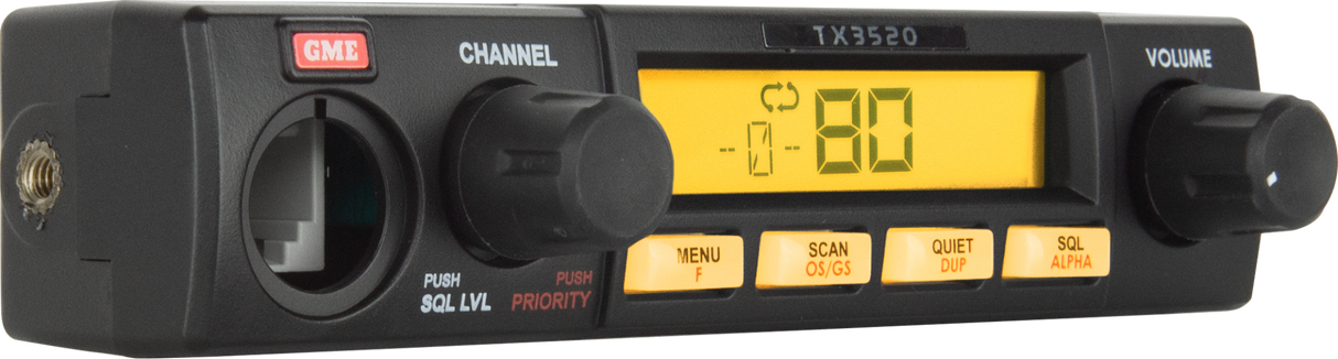 TX3520S 5 Watt Remote Head UHF CB Radio with ScanSuite™