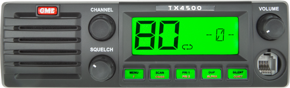 TX4500S 5 Watt DIN Mount UHF CB Radio with ScanSuite™