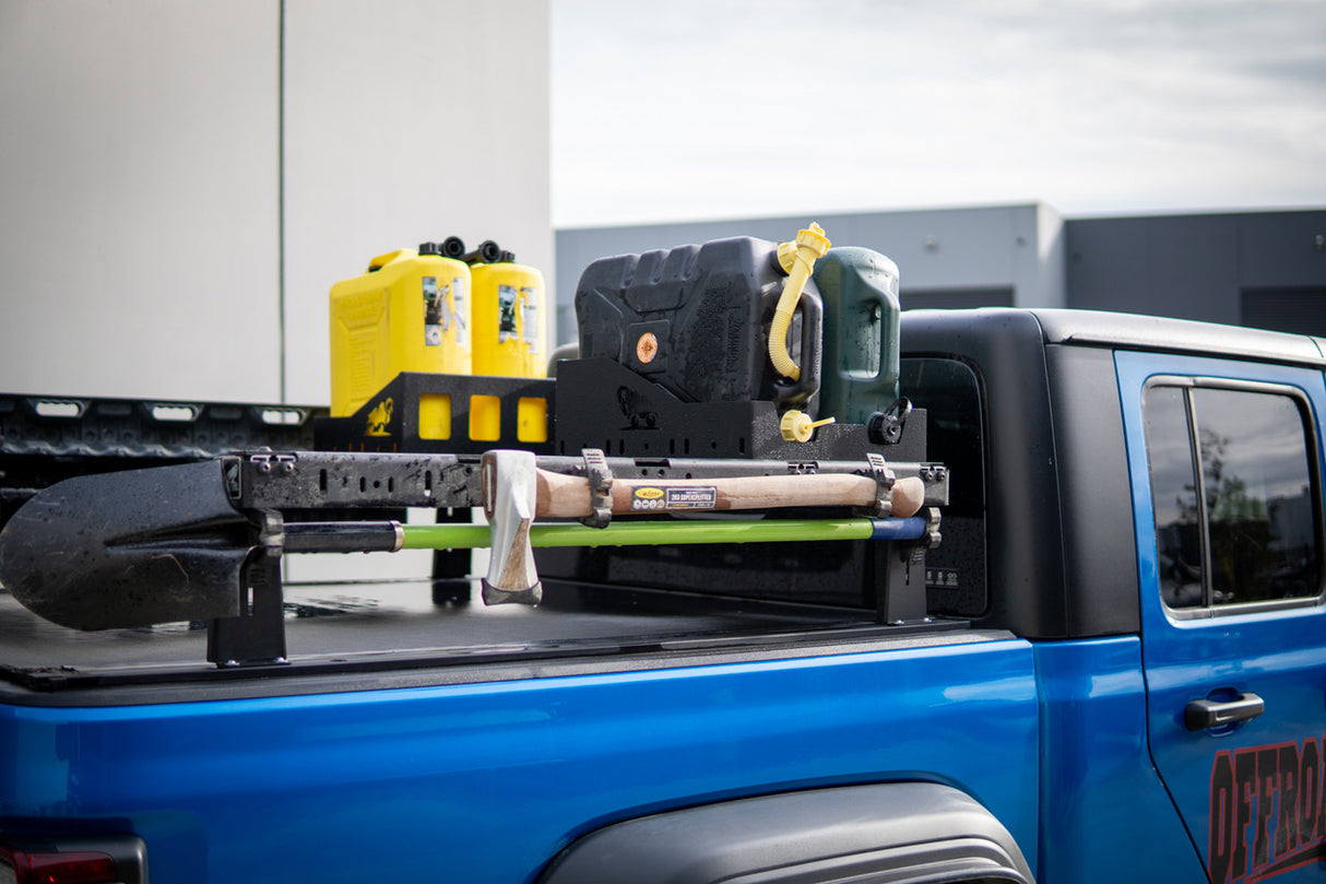 Dual Jerry Can Holder - Horizontal sit