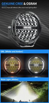Offroad Animal Night Slapper 9 inch LED Driving Lights