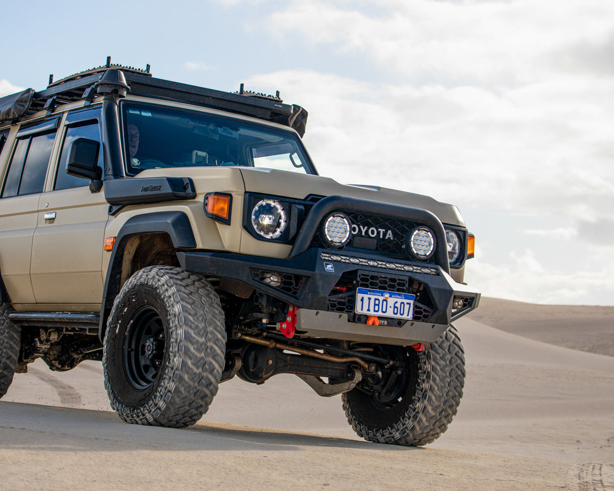 Predator Bull bar, Suitable for Toyota Land Cruiser (facelift) 76, 78, 79 Dual Cab, 2024 on