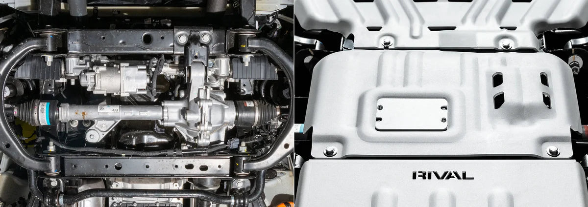 Ford Ranger / Everest / Raptor / Amarok (2023+) – Aluminum Engine Bash Plate