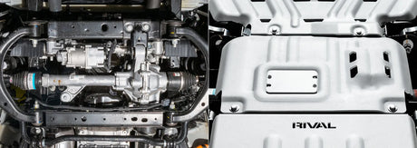 Ford Ranger / Everest / Raptor / Amarok (2023+) – Aluminum Engine Bash Plate