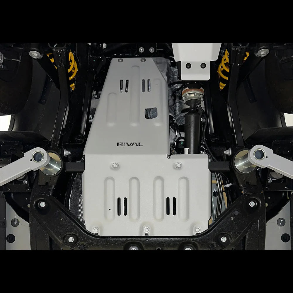 Aluminum Engine Transmission Catalytic Converter Bash Plate - Ineos Grenadier / Quartermaster (2023–Present)