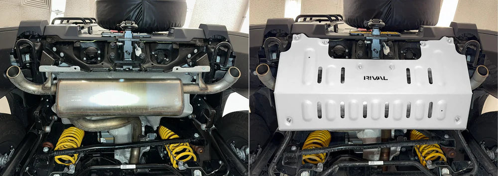 Aluminium Exhaust Bash Plate Ineos Grenadier