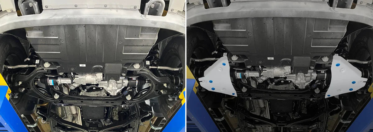 Aluminium Lower Control Arms Bash Plate for Ford Ranger, Everest & Amarok (2023+)