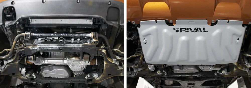 Nissan Navara D23 (2015-On) / D40 (2005-2015) 4x4 Radiator Bash Plate – Aluminium