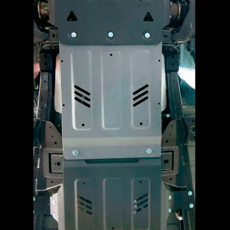 6mm Aluminium Transmission Bash Plate – Mitsubishi Triton (2015–2023) / Pajero Sport (2015–Present)