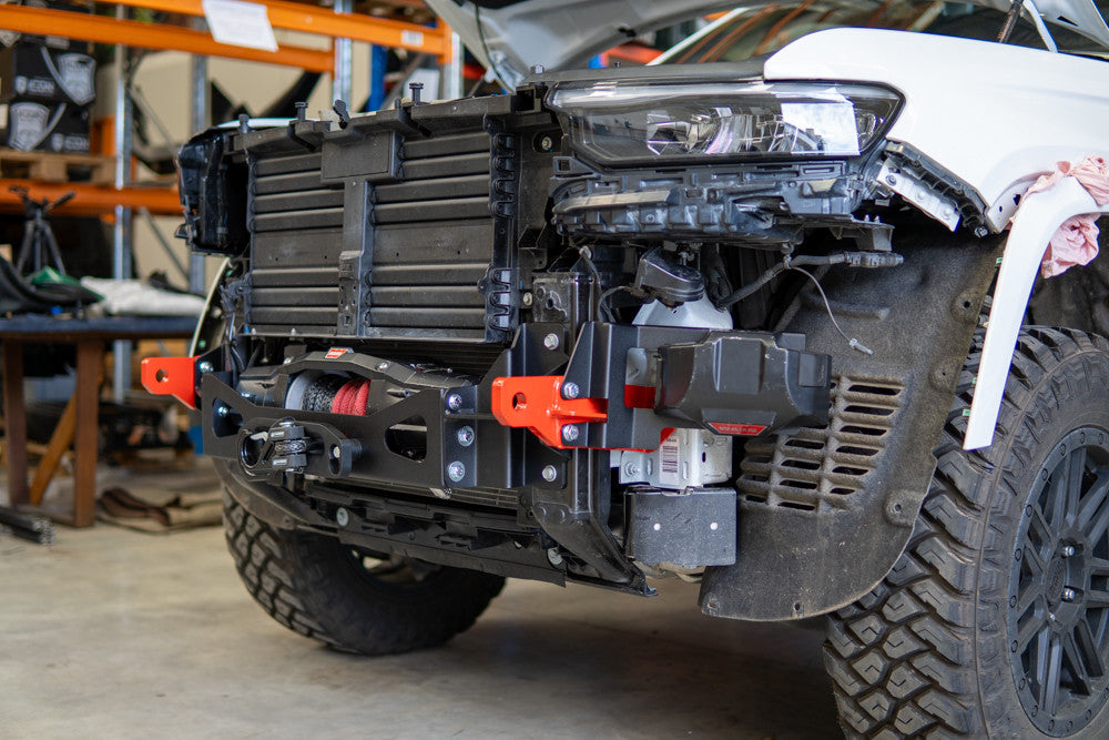 Hidden Winch Mount, Grand Cherokee WL and L, 2022- Current, Overland Only