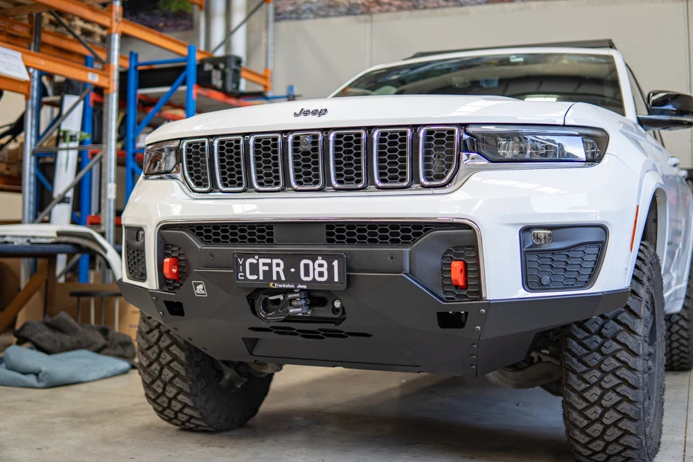 Pre Runner, Steel front bumper WL and L Grand Cherokee 2022 to current Overland Only