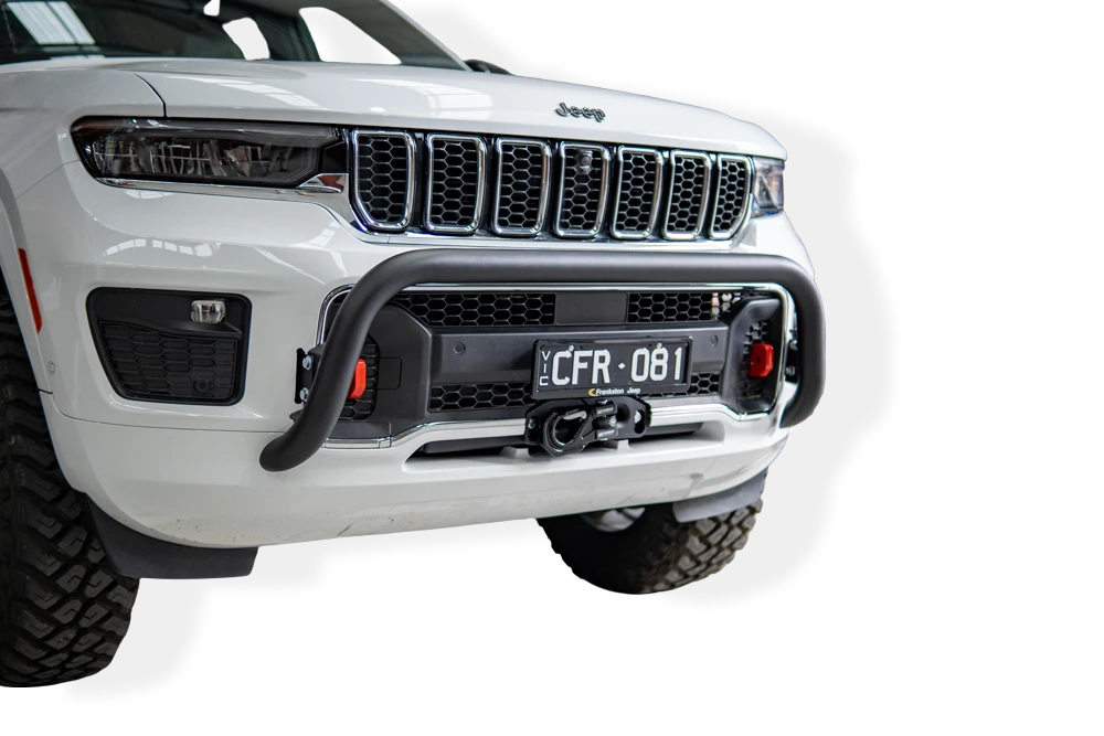 Round Nudge bar to suit Jeep Grand Cherokee L and WL 2022 to current Overland Only