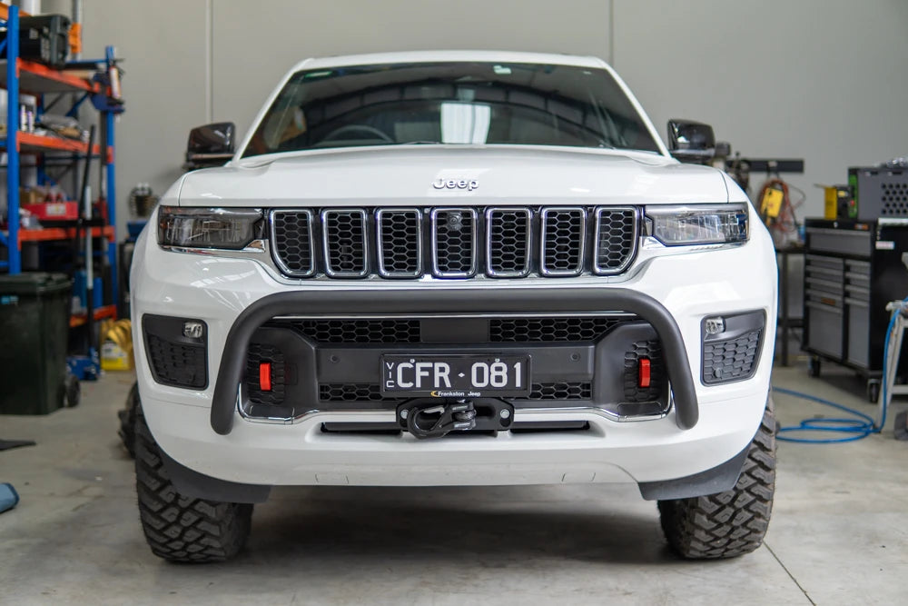 Round Nudge bar to suit Jeep Grand Cherokee L and WL 2022 to current Overland Only