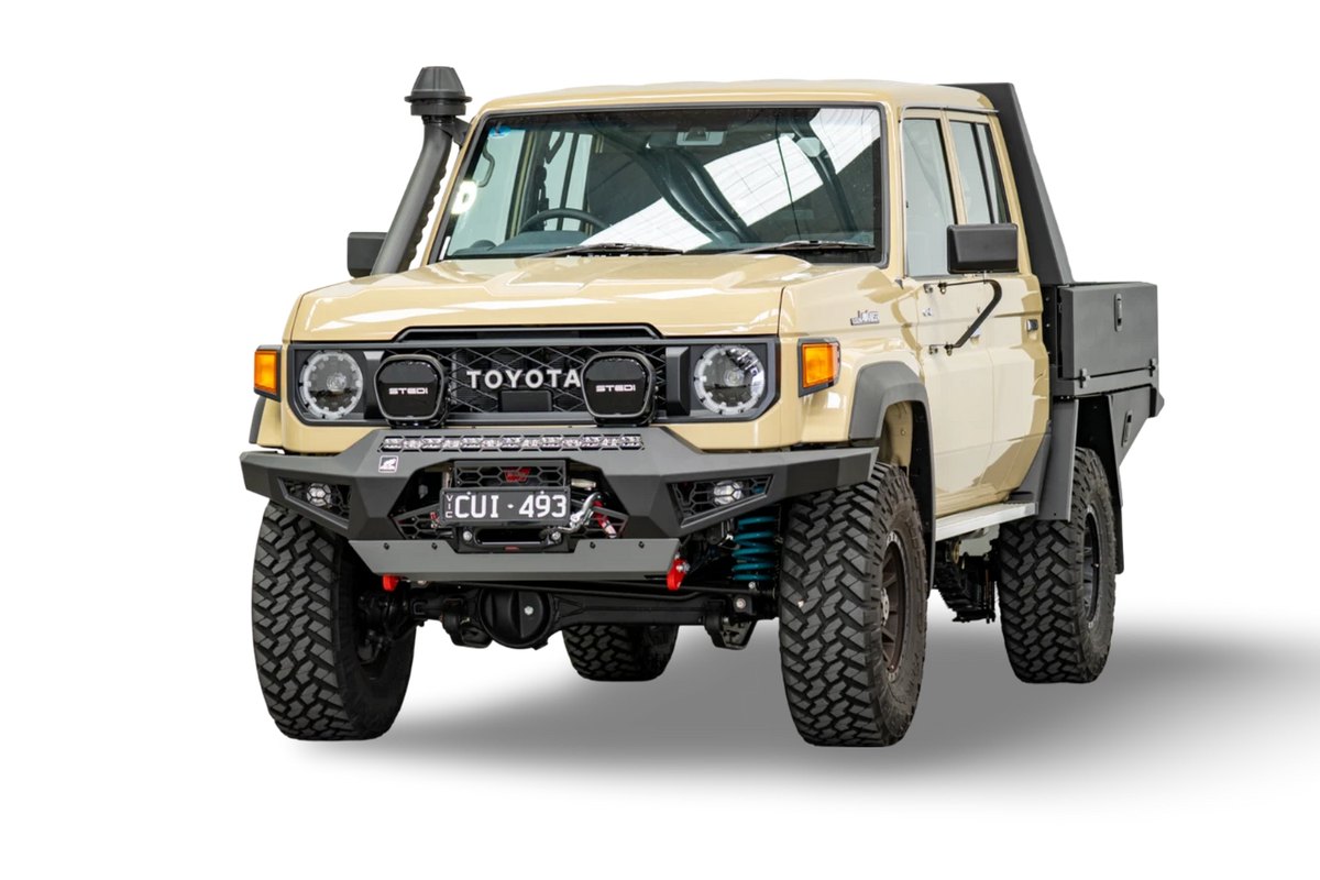 Predator Bull bar, Suitable for Toyota Land Cruiser (facelift) 76, 78, 79 Dual Cab, 2024 on