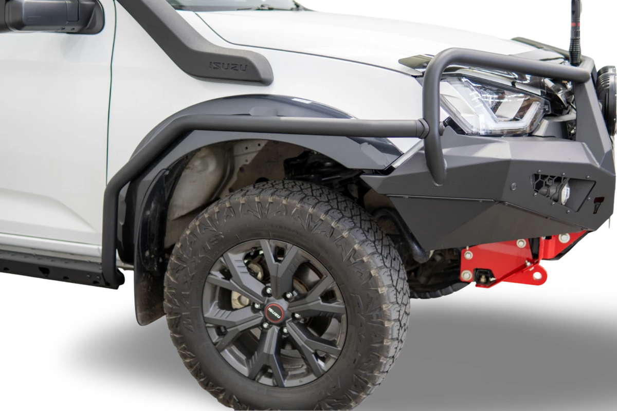 Rock Sliders with Brush Rails to suit Isuzu Dmax MY21 +