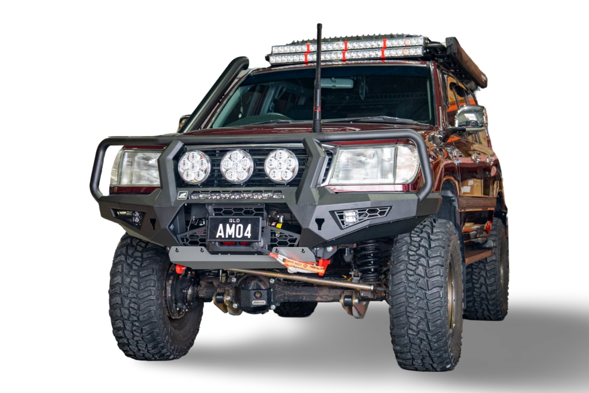 Toro bull bar to suit, Landcruiser 105 series 1998-2007