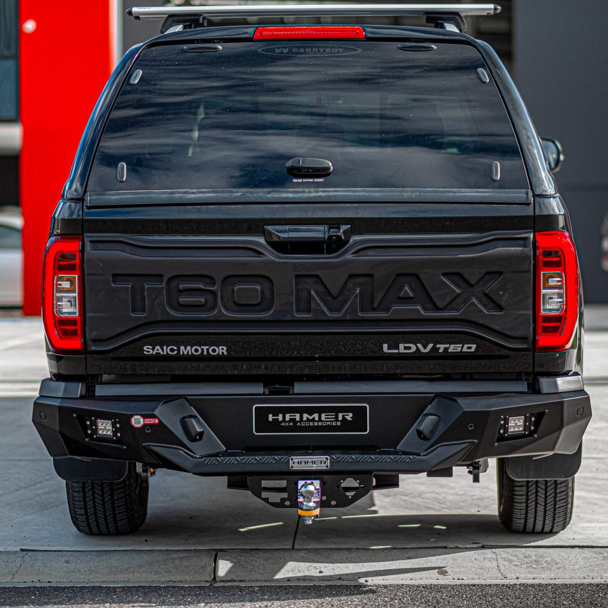 T60 Rear View Nova rear bar for LDV T60 (2017 – 2021) – 4WD Obsession Noosa