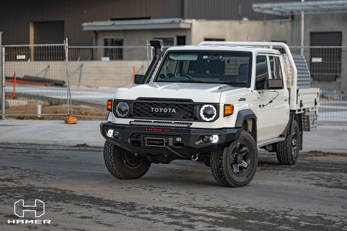 King series bull bar for Toyota Landcruiser 70 series ( 2023 – Present )