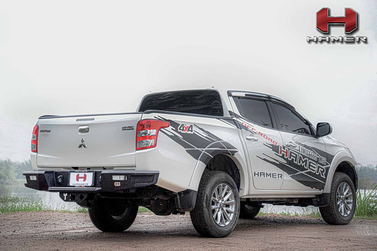 M-Series rear bar for Mitsubishi Triton MQ (2015 – 2018)