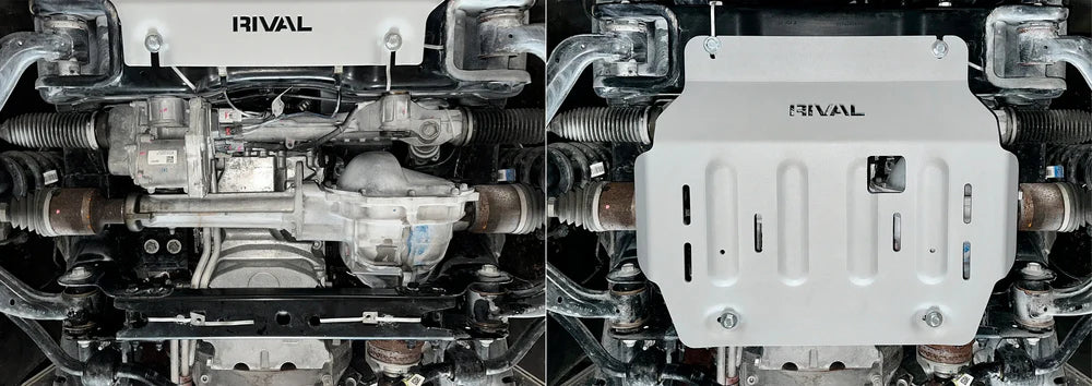 Set of 3 Aluminum Bash Plates Ford F-150 (2014-Present)