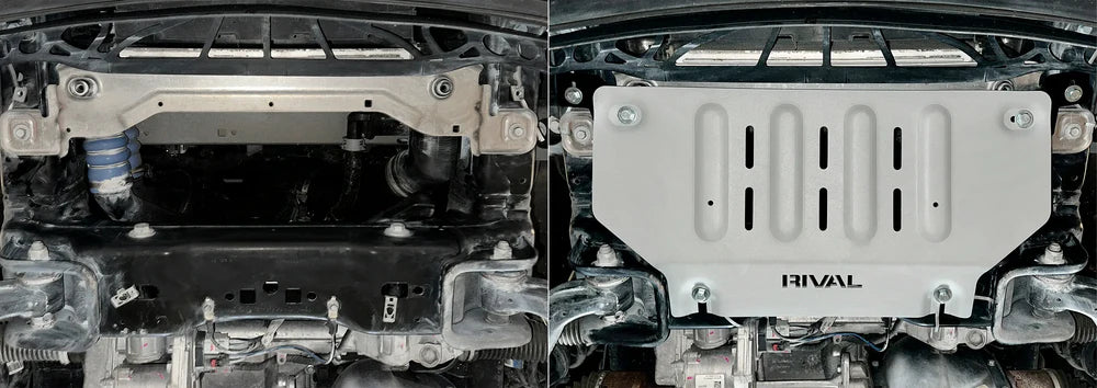 Set of 2 Aluminum Bash Plates Ford F-150 (2014-Present)