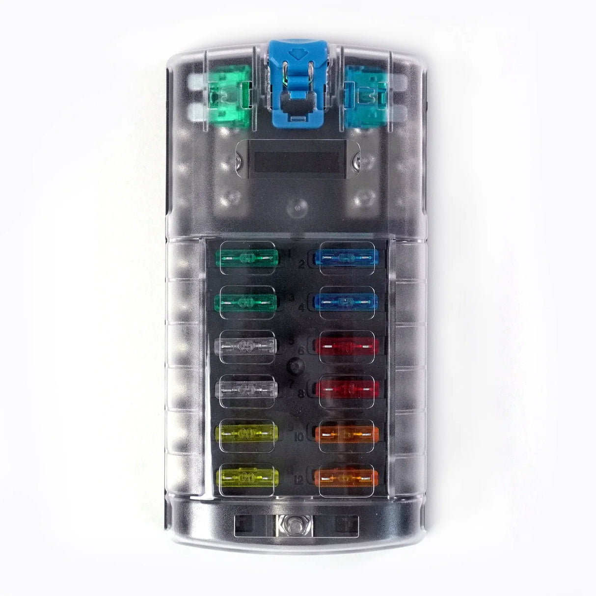 Shervey 12-Way Low-Current Fuse Block W/Neg