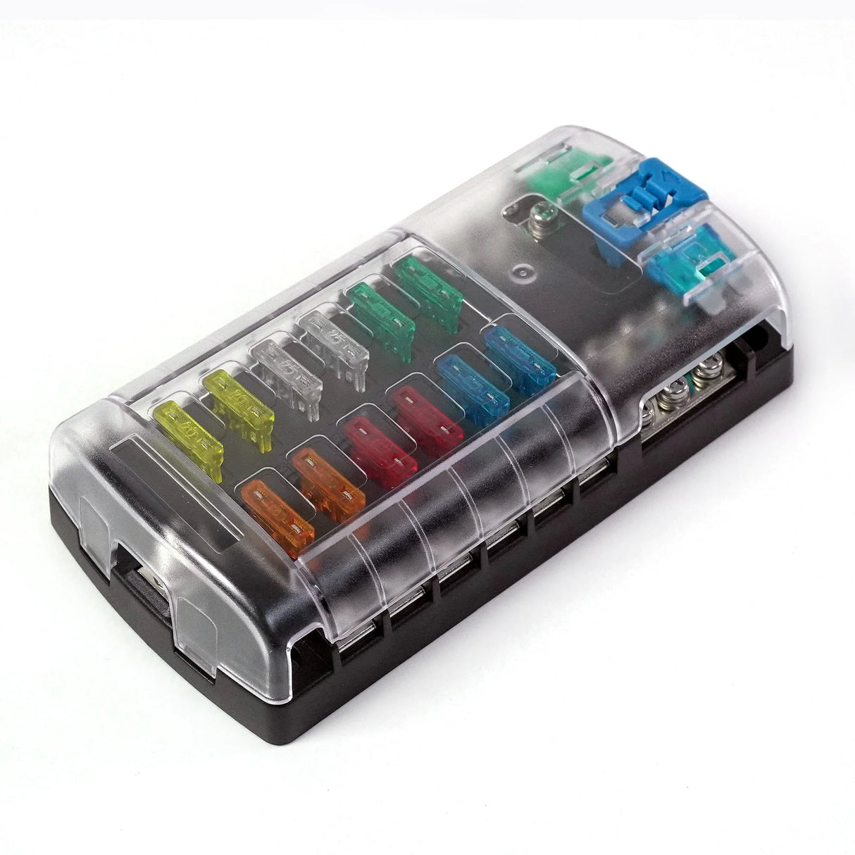 Shervey 12-Way Low-Current Fuse Block W/Neg