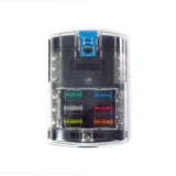 Shervey 6-Way Low-Current Fuse Block W/Neg